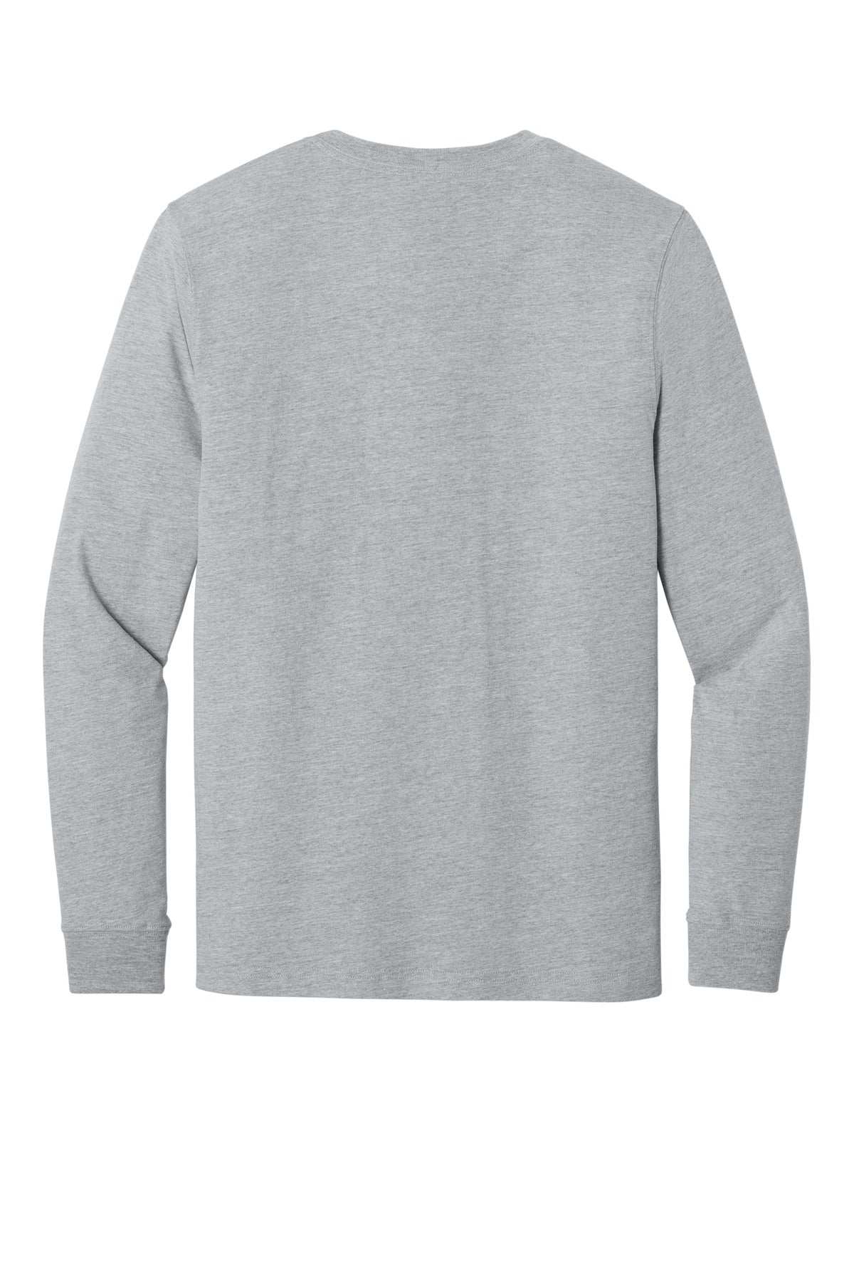 Rear View of HthrGrey Carhartt Long Sleeve T-Shirt CT106921