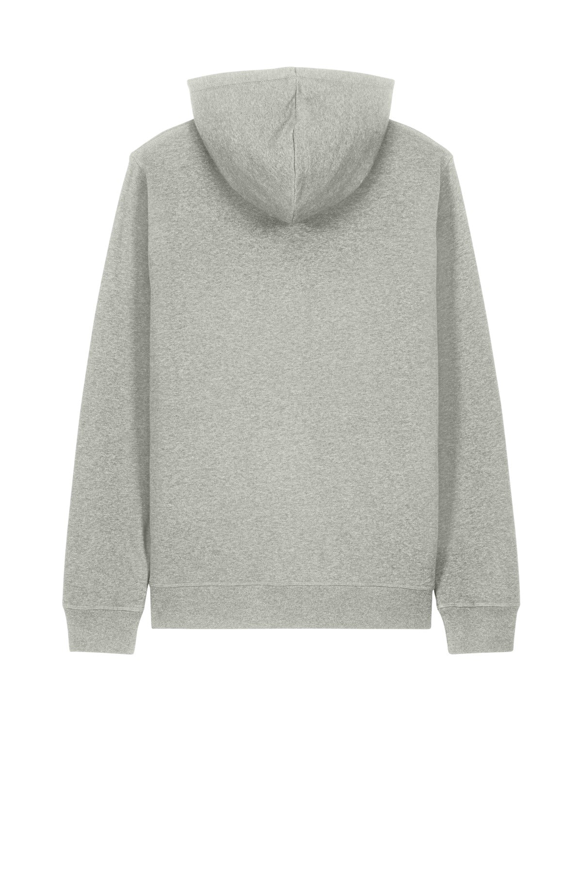 Rear View of HthrGrey Stanley/Stella Unisex Sounder Hooded Sweatshirt SXU012