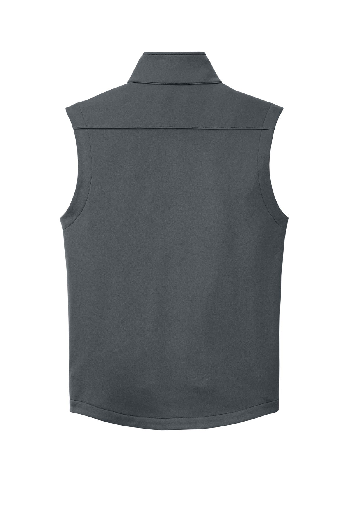 Rear View of IronGate Eddie Bauer Smooth Mid Layer Fleece Vest EB2560