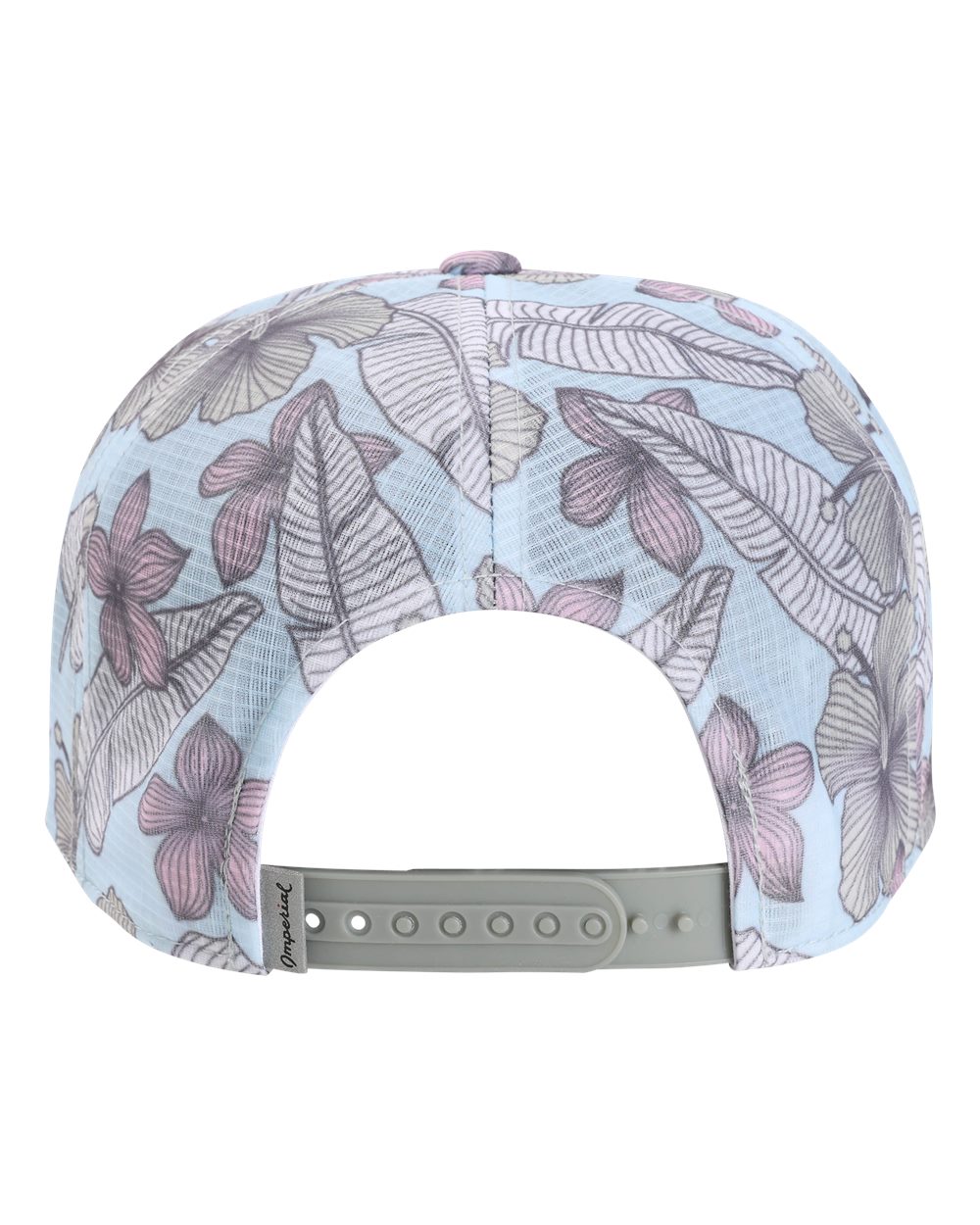 Rear View of Light Blue The Live Wire Cap - DNA012