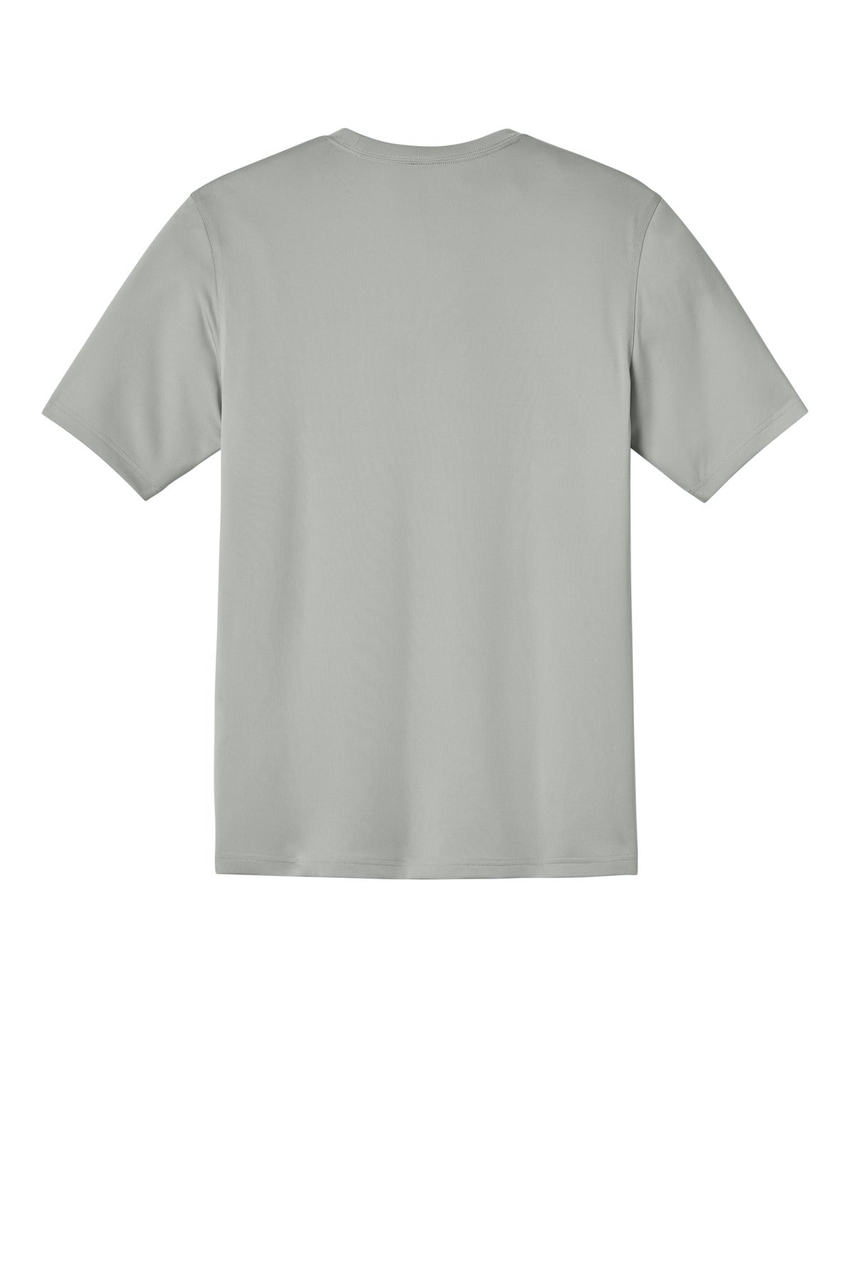 Rear View of LightGrey CornerStone Workwear Pro Short Sleeve Pocket Tee CS440P
