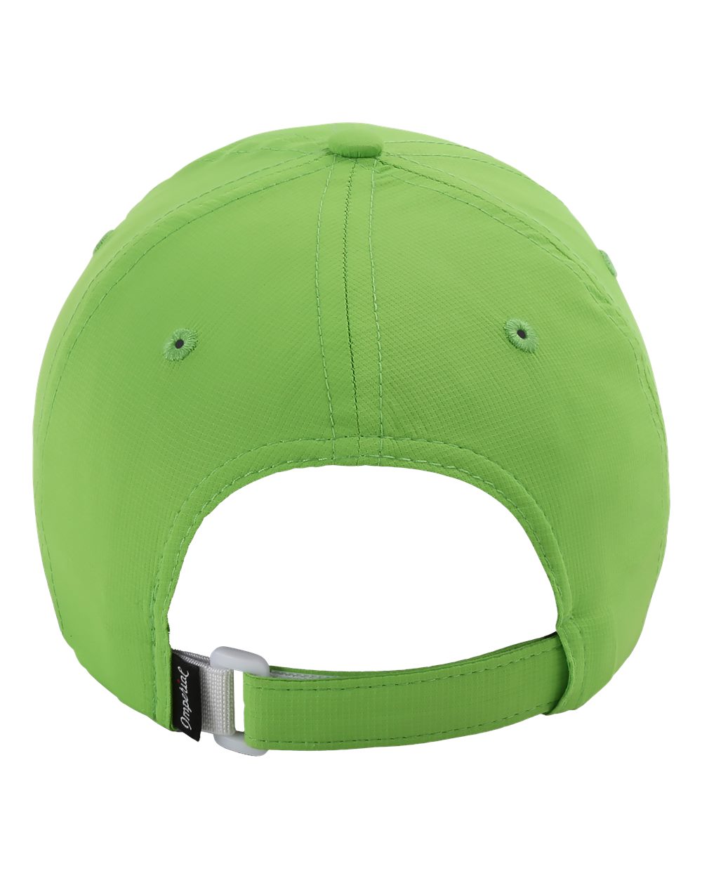 Rear View of Lime The Original Performance Cap - X210P