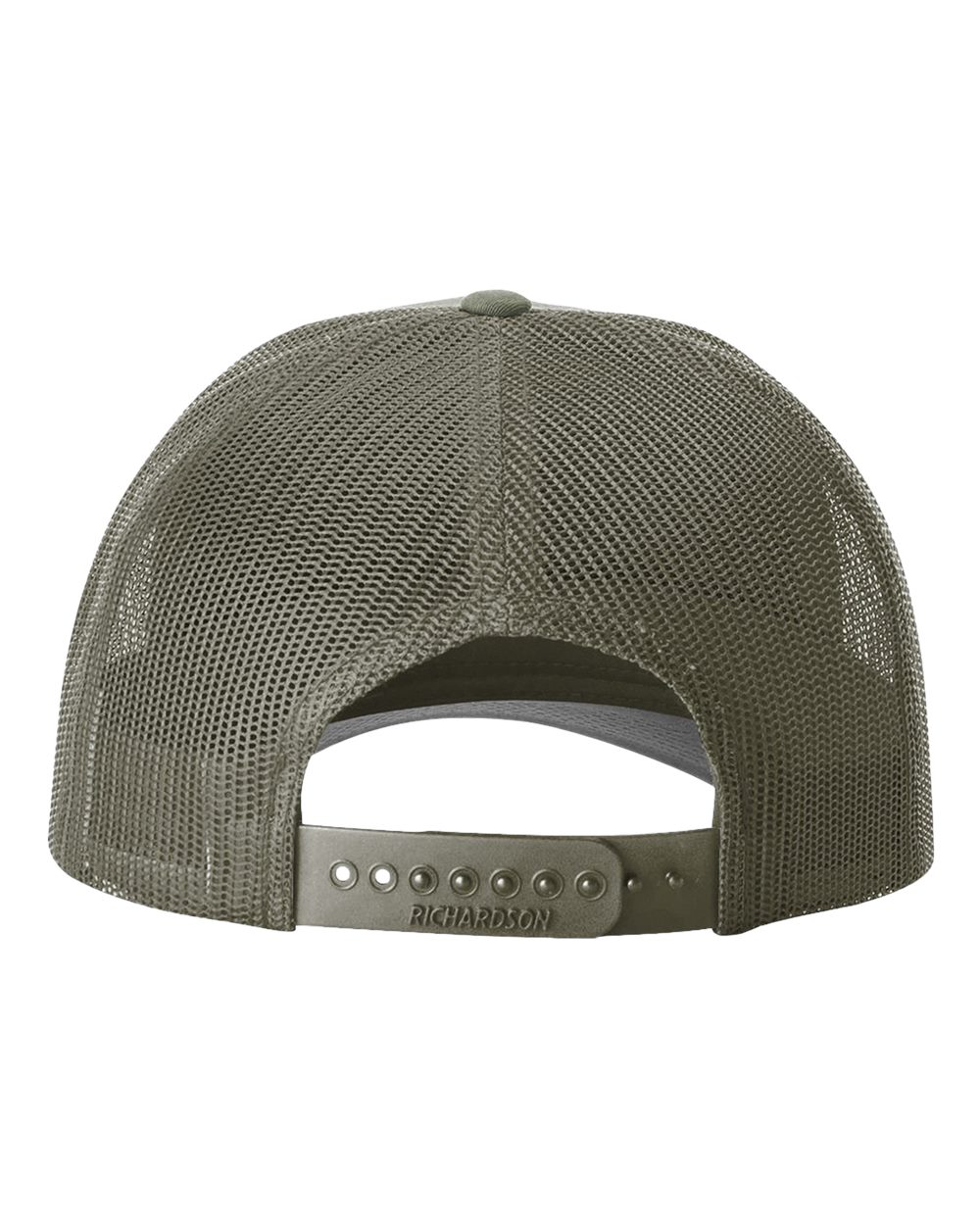 Rear View of Loden Low Pro Trucker Cap - 115