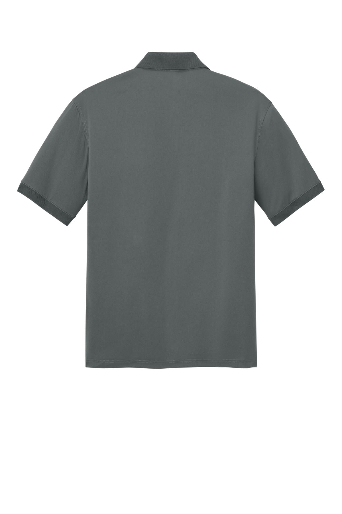 Rear View of MetalGrey CornerStone Tall Workwear Pro Polo TLCS450