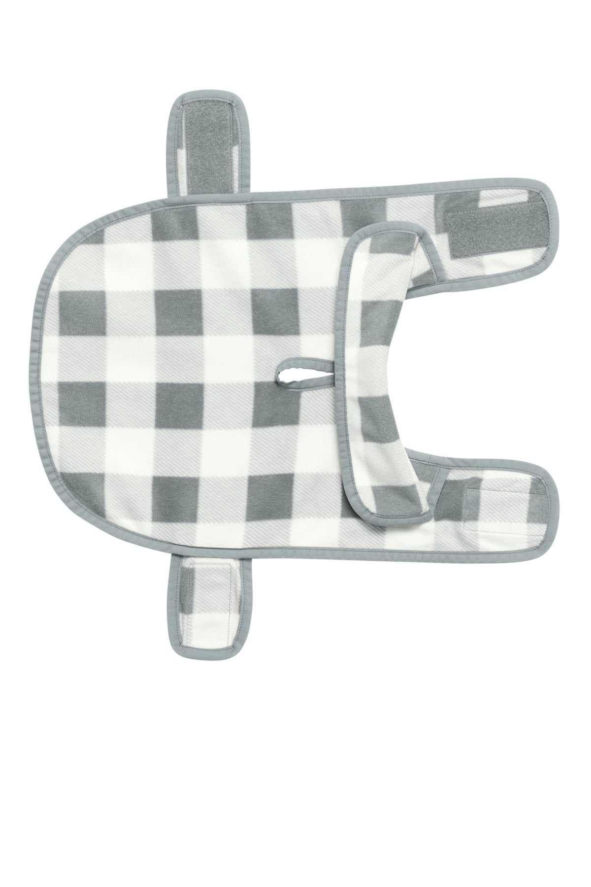 Rear View of M/MmtGBfCk Port Authority Pet Fleece Jacket PE100