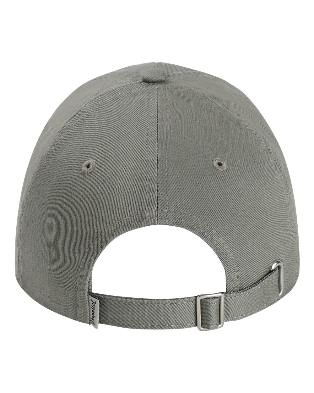 Rear View of Moss Green The Original Buckle Dad Hat - X210B