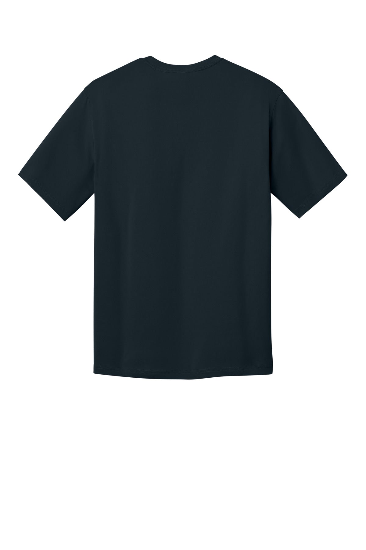 Rear View of Navy CornerStone Workwear Pro Short Sleeve Tee CS440