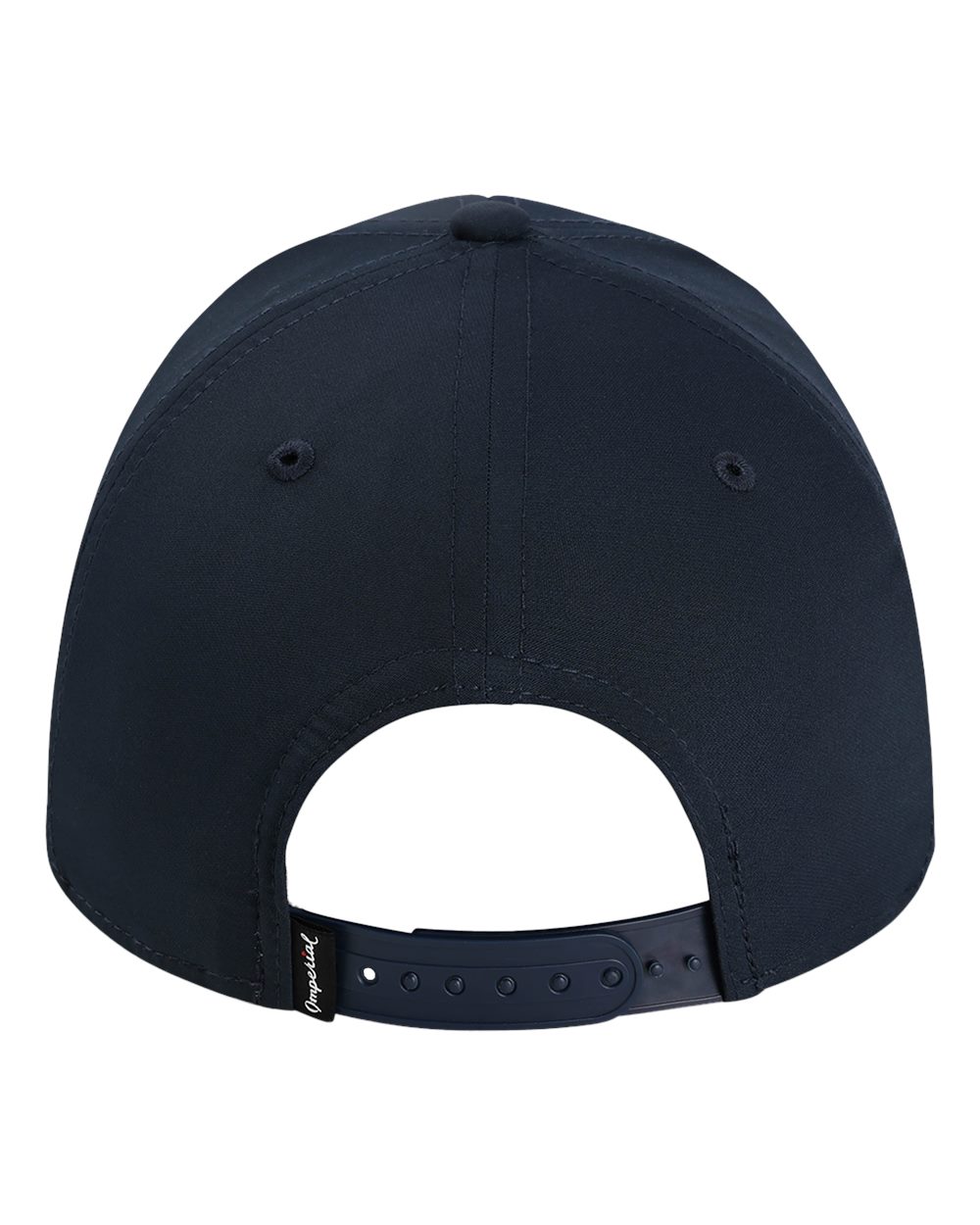 Rear View of Navy/ Navy/ Red The Wingman Cap - 7054