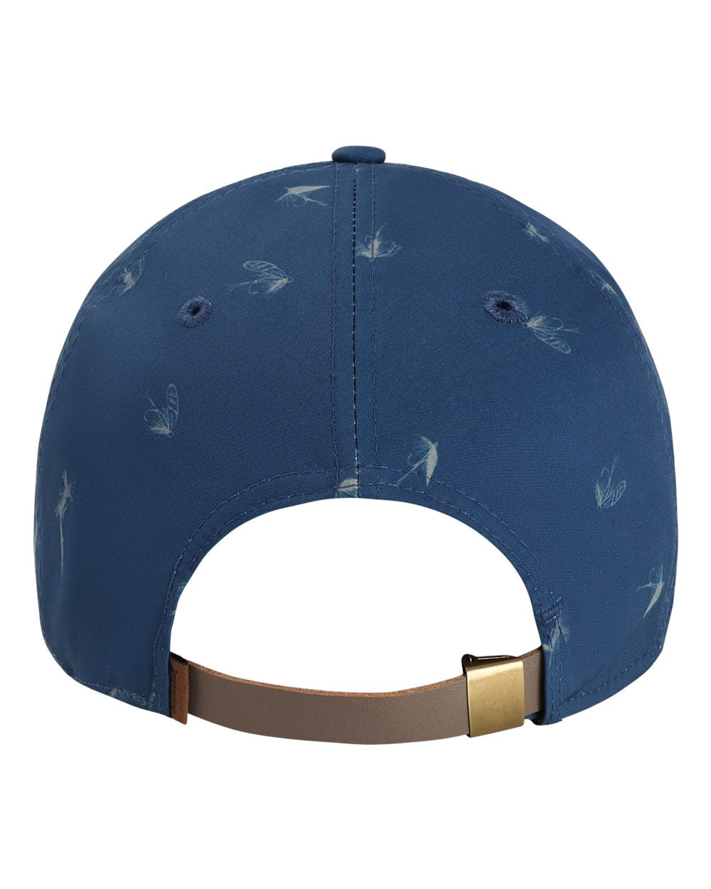 Rear View of Navy The Golden Hour Cap - DNA014