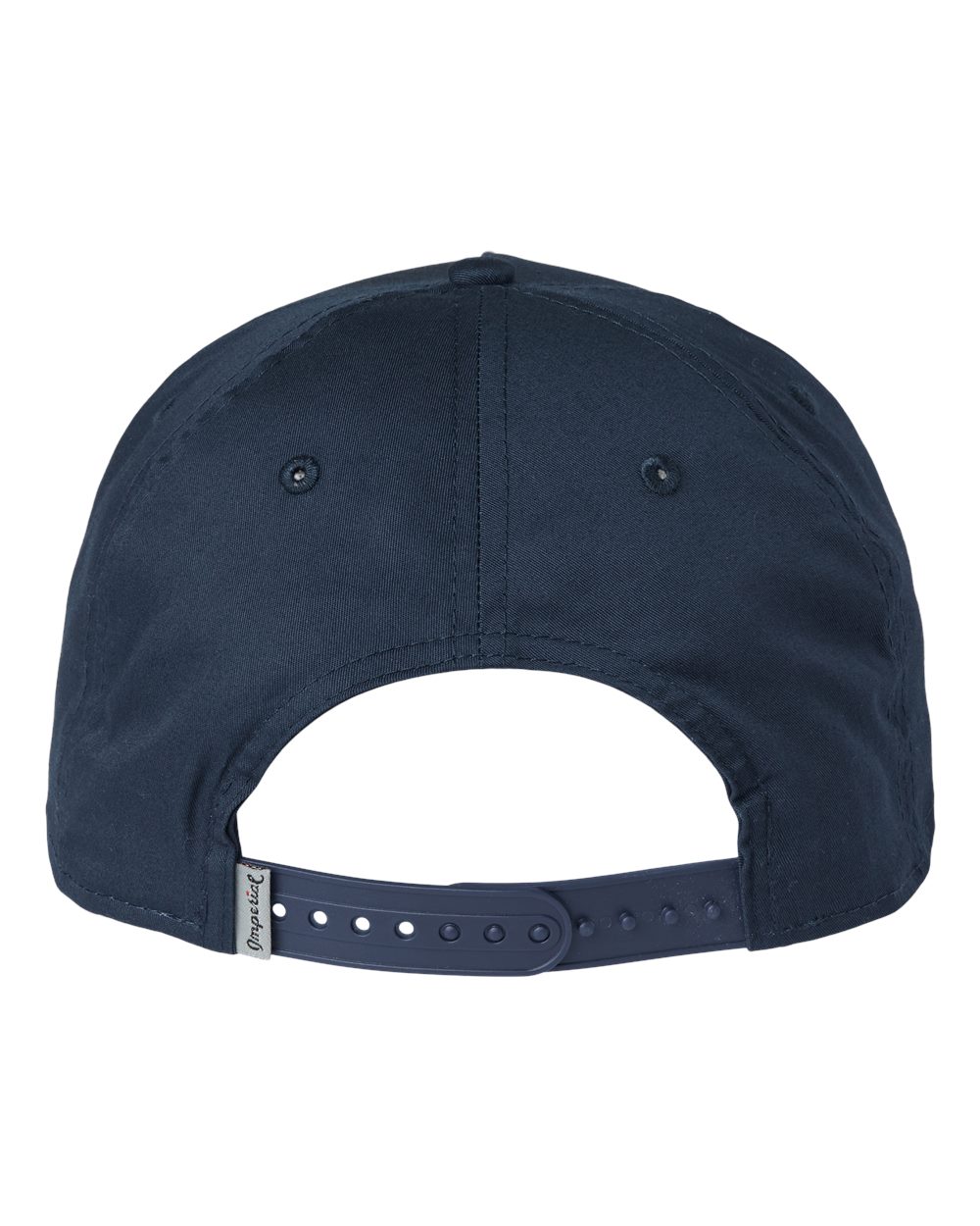 Rear View of Navy/ White The Barnes Cap - 5056