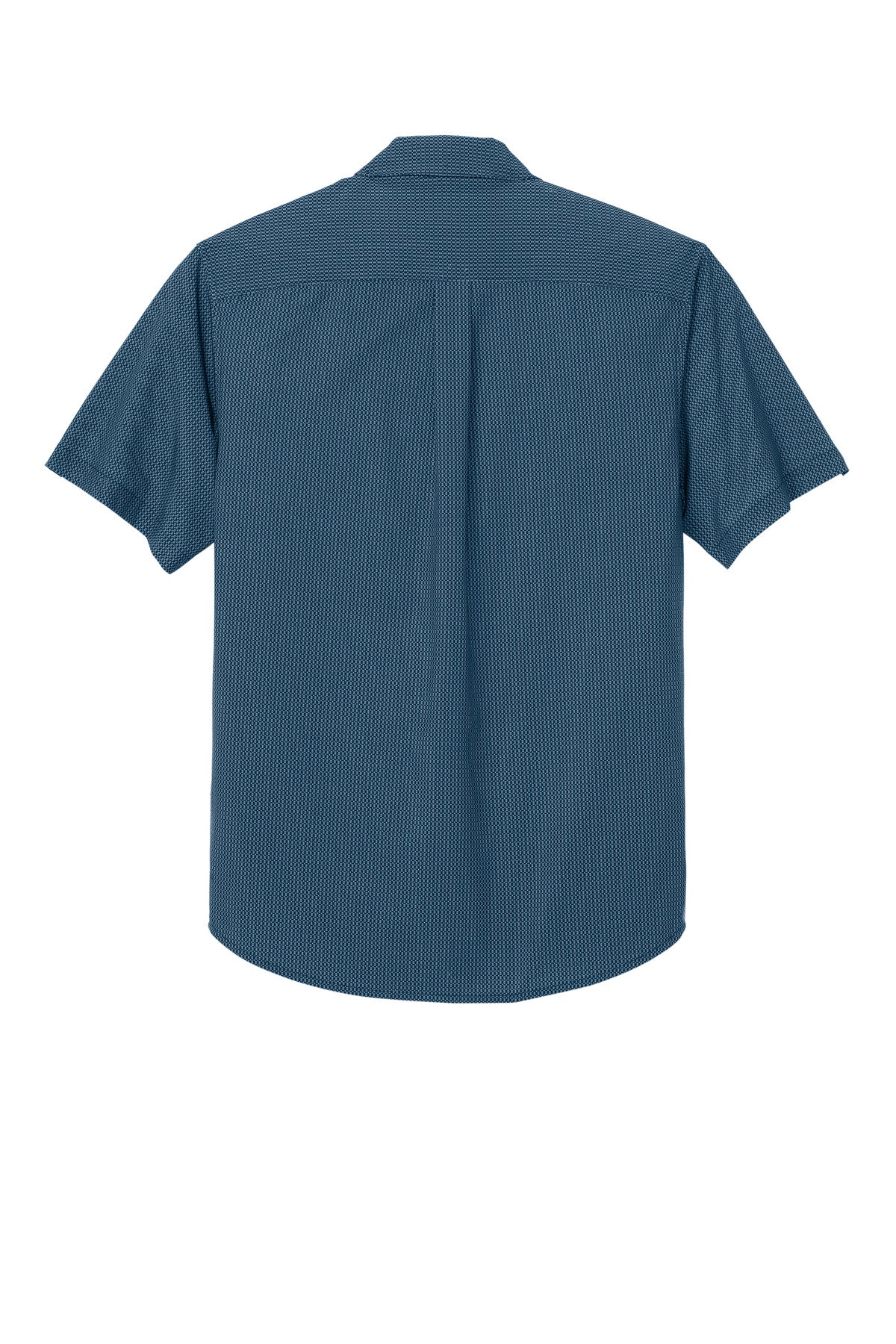 Rear View of NgNvDshPrt Mercer+Mettle Short Sleeve UV Capital Tech Shirt MM2006