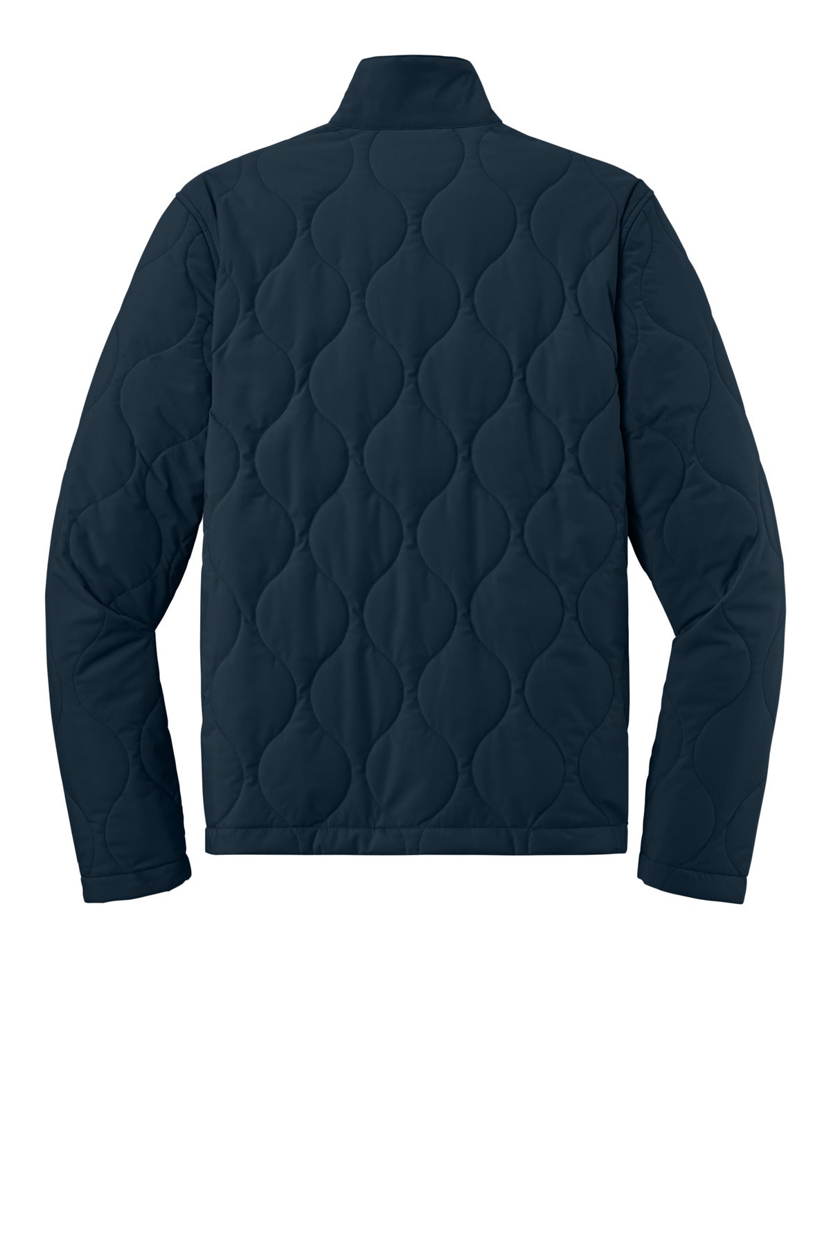 Rear View of NightNavy Mercer+Mettle Quilted Liner Jacket MM7202
