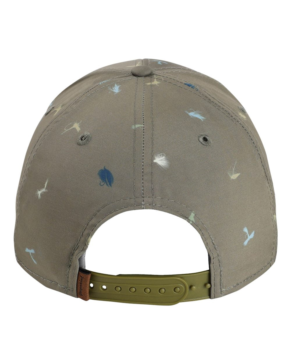 Rear View of Olive Green The Outtasite Cap - 5058