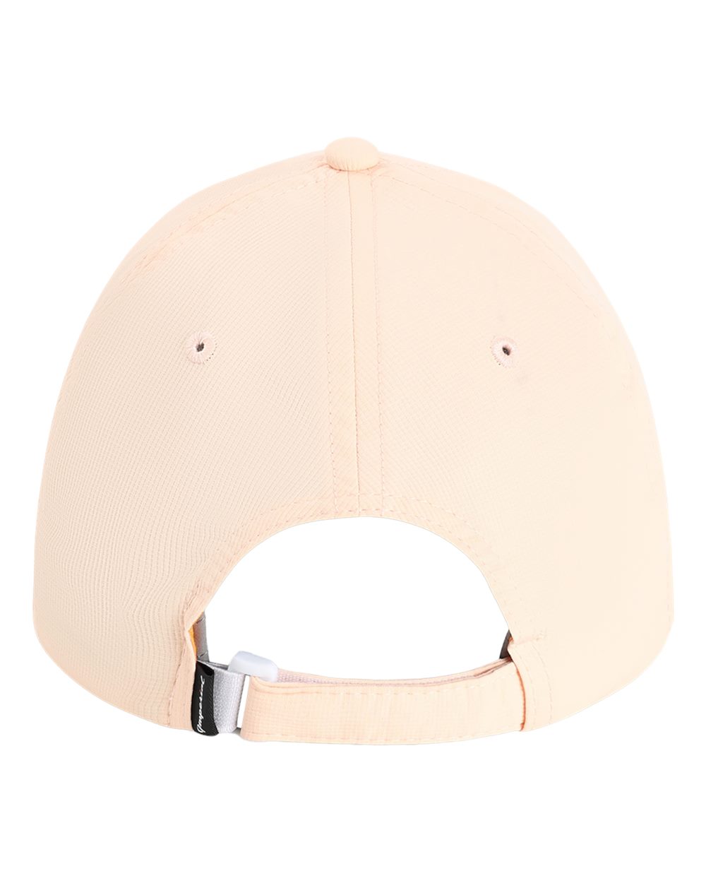 Rear View of Peach The Original Small Fit Women's Performance Cap - L210P