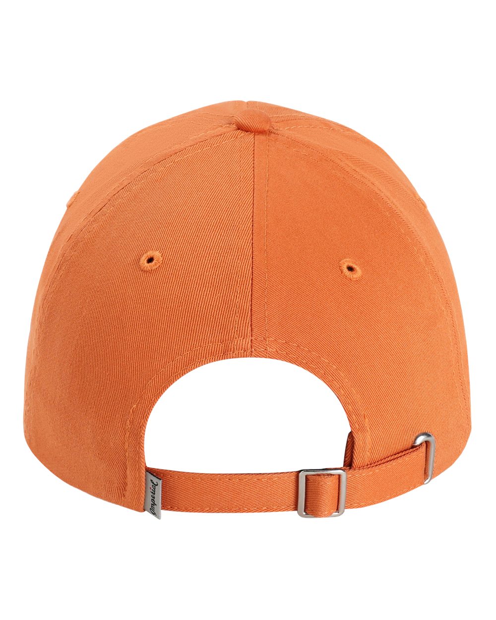 Rear View of Pumpkin The Original Buckle Dad Hat - X210B