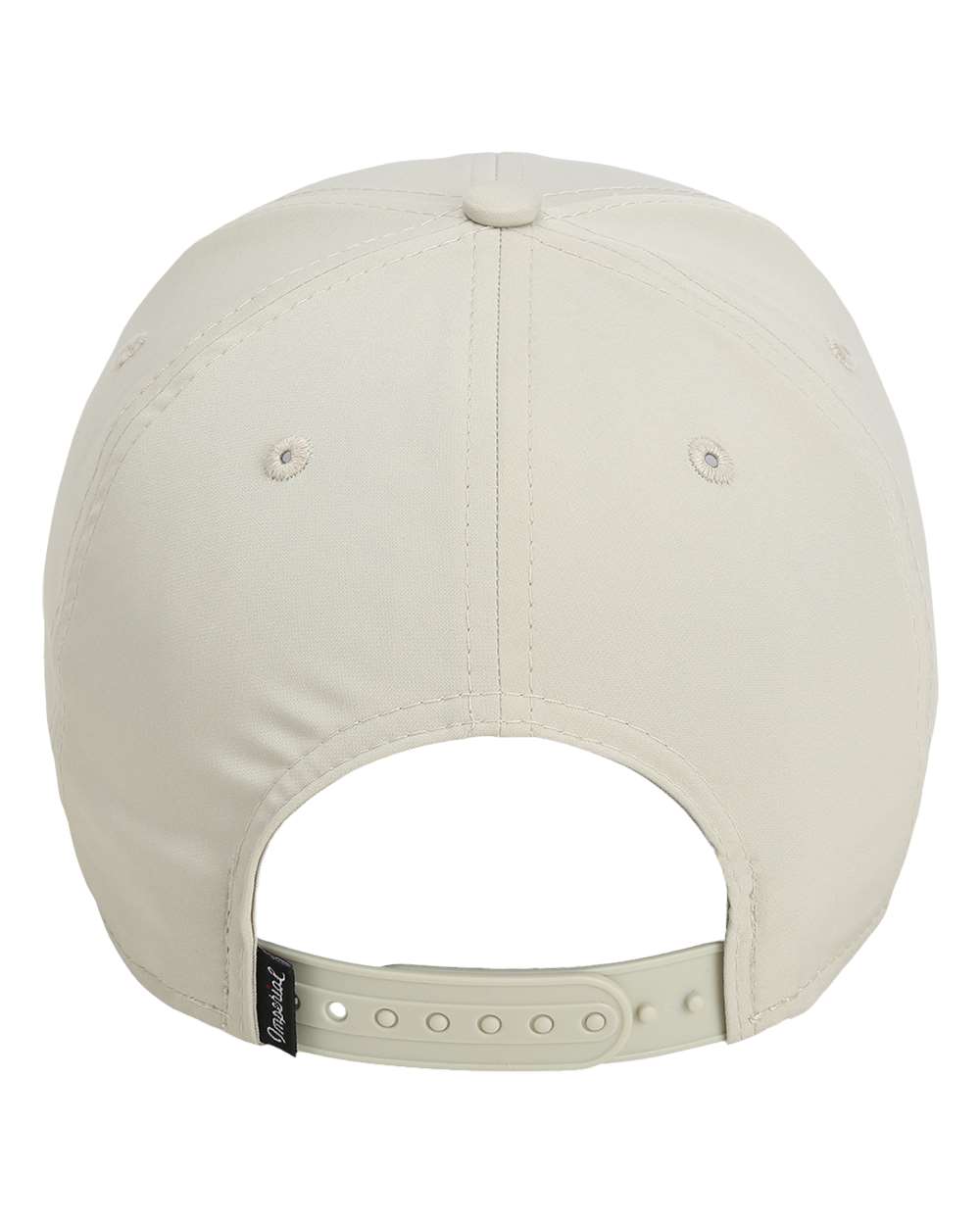 Rear View of Putty/ White The Wingman Cap - 7054