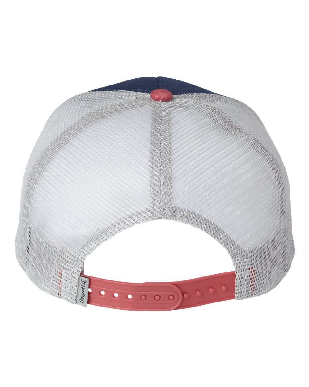 Rear View of Royal/ Nantucket/ Grey North Country Trucker Cap - 1287