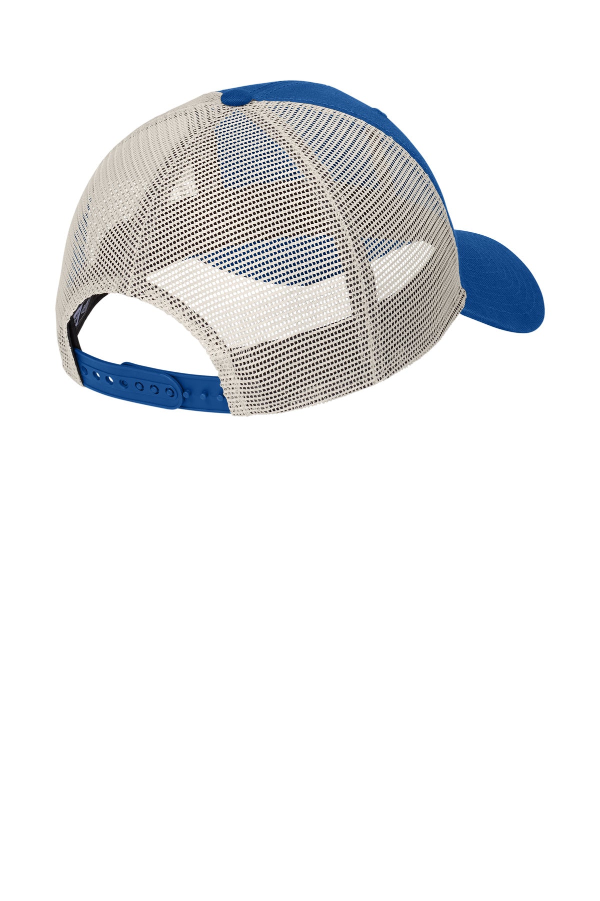 Rear View of Royl/Stone New Era 9TWENTY Unstructured Mesh Snapback Cap NE215