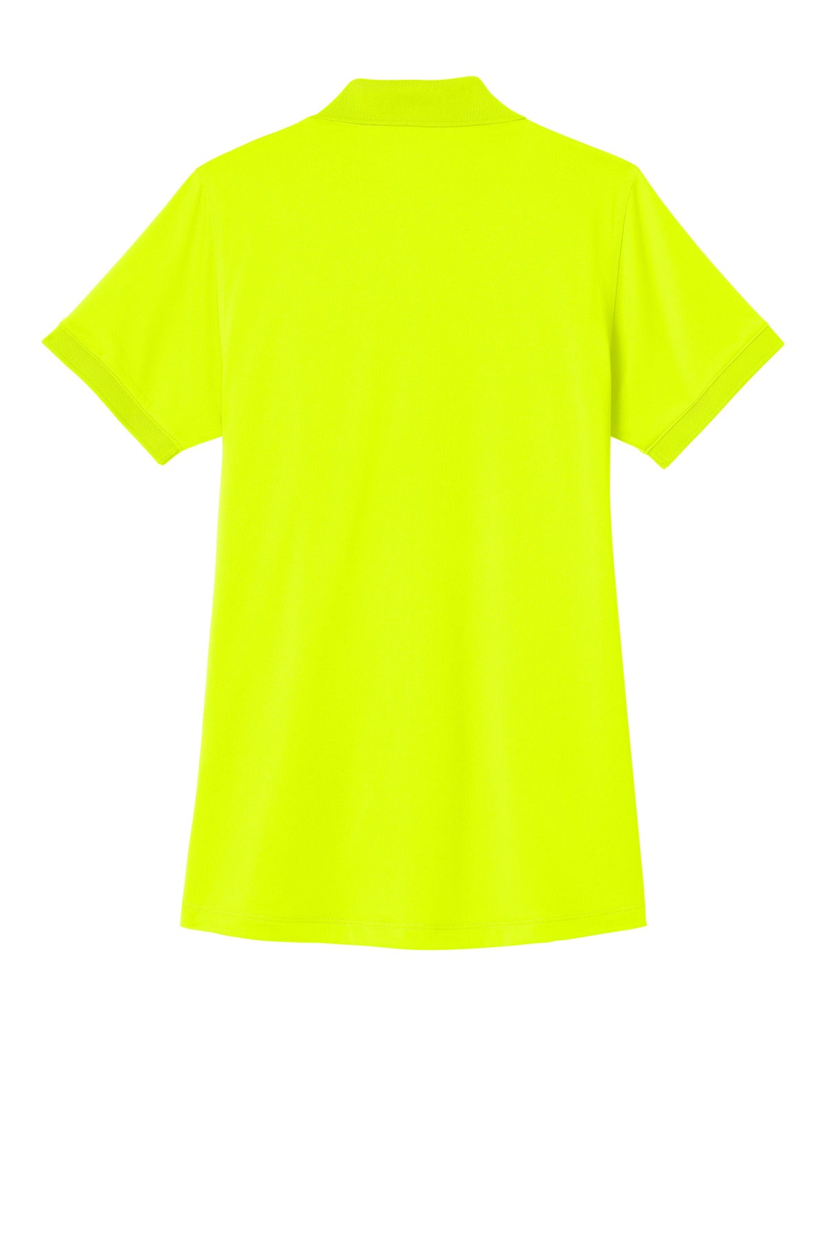 Rear View of SftyYellow CornerStone Women's Workwear Pro Polo CS451