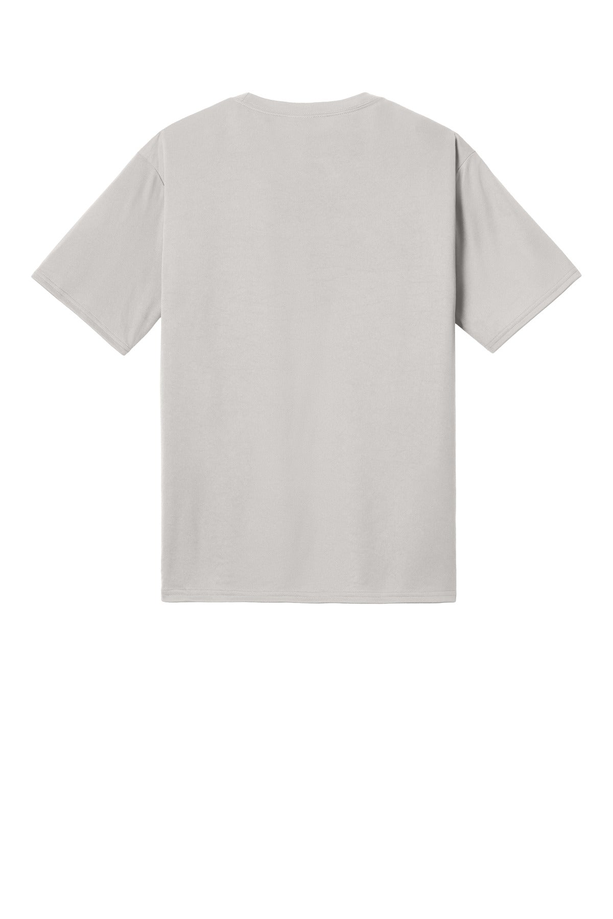 Rear View of Silver Port & Co PosiPrint Performance Tee PC380DTG
