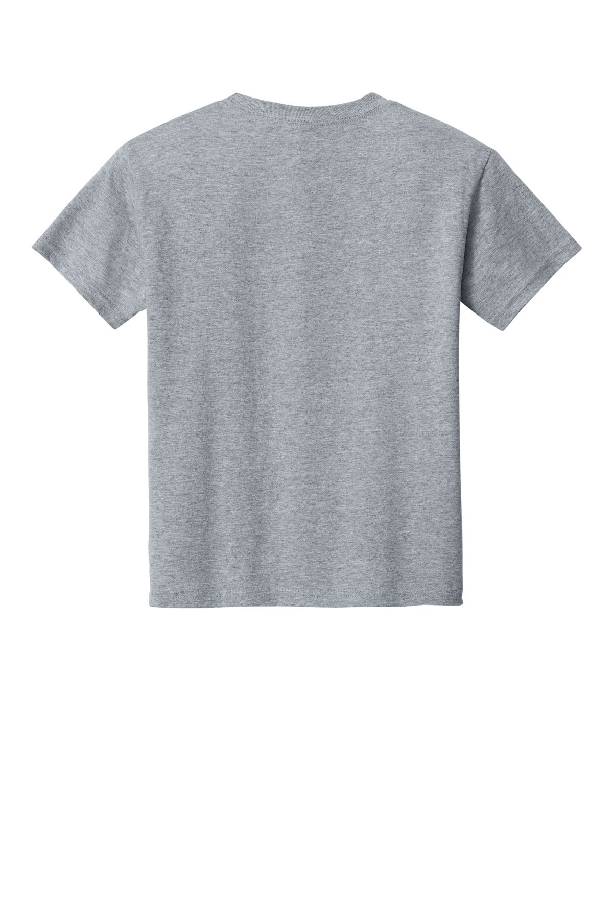 Rear View of SportGrey Gildan Youth Light Cotton Tee 3000B