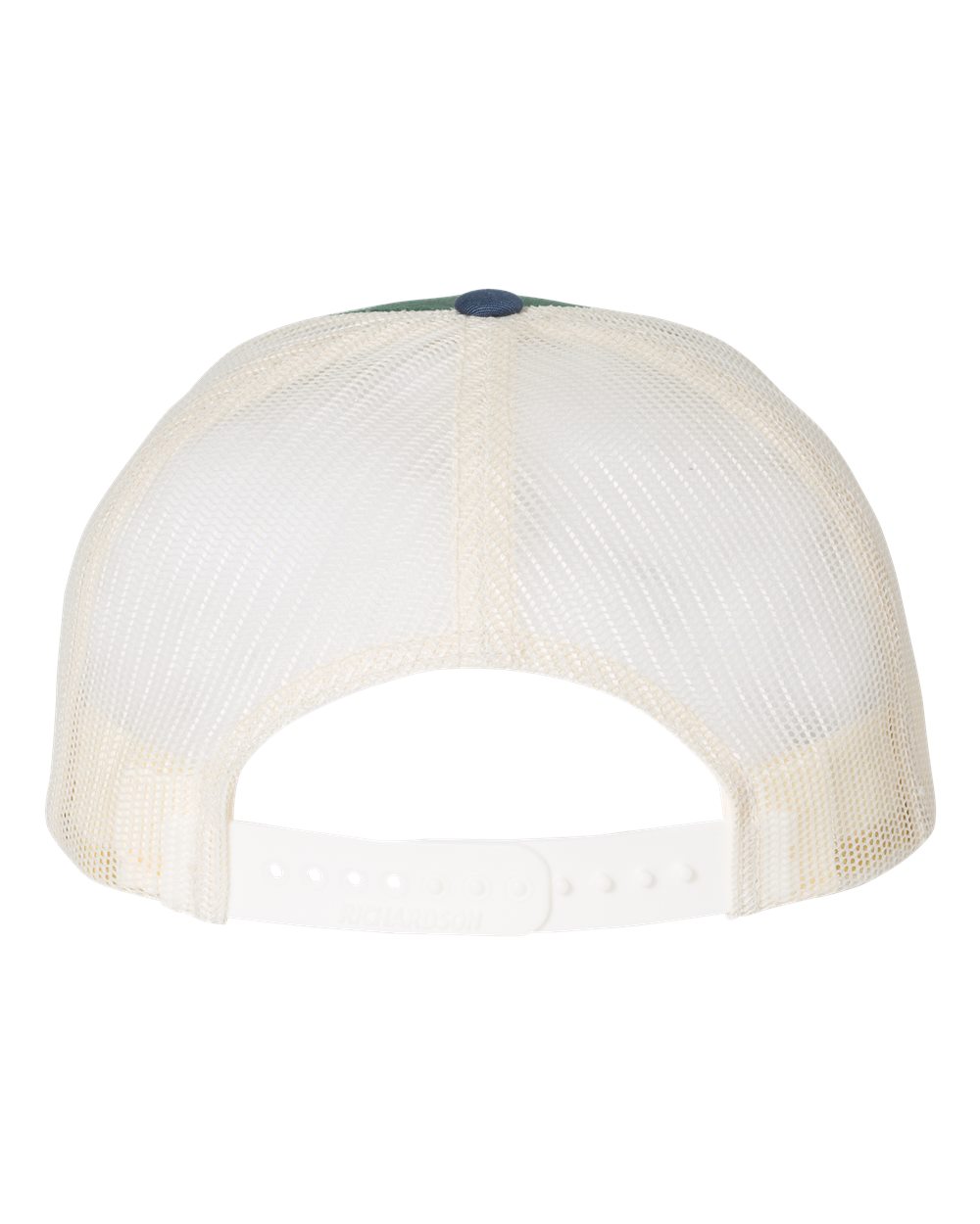 Rear View of Spruce/ Birch/ Light Navy Low Pro Trucker Cap - 115
