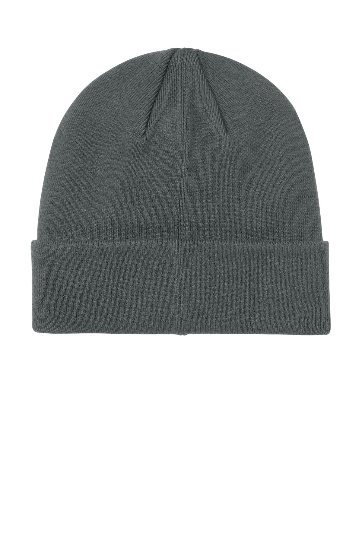 Rear View of StormGrey Mercer+Mettle Soft Blend Beanie MMC150