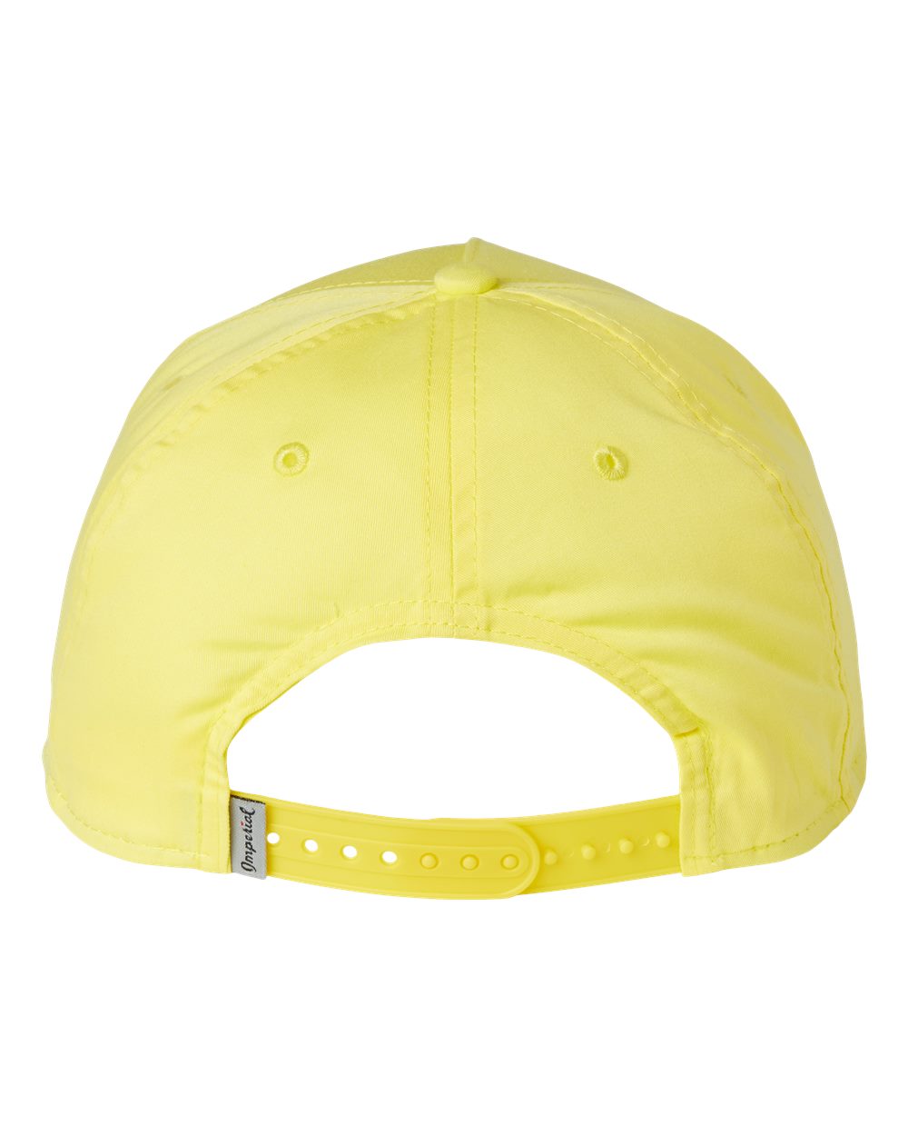 Rear View of Sunshine/ White The Barnes Cap - 5056