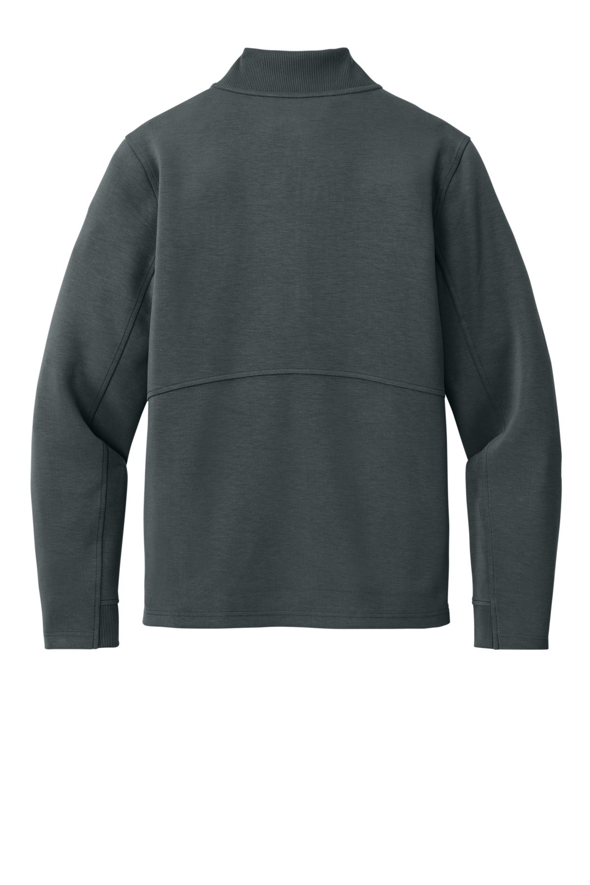 Rear View of TarmacGrey OGIO Transcend 1/4-Zip OG861