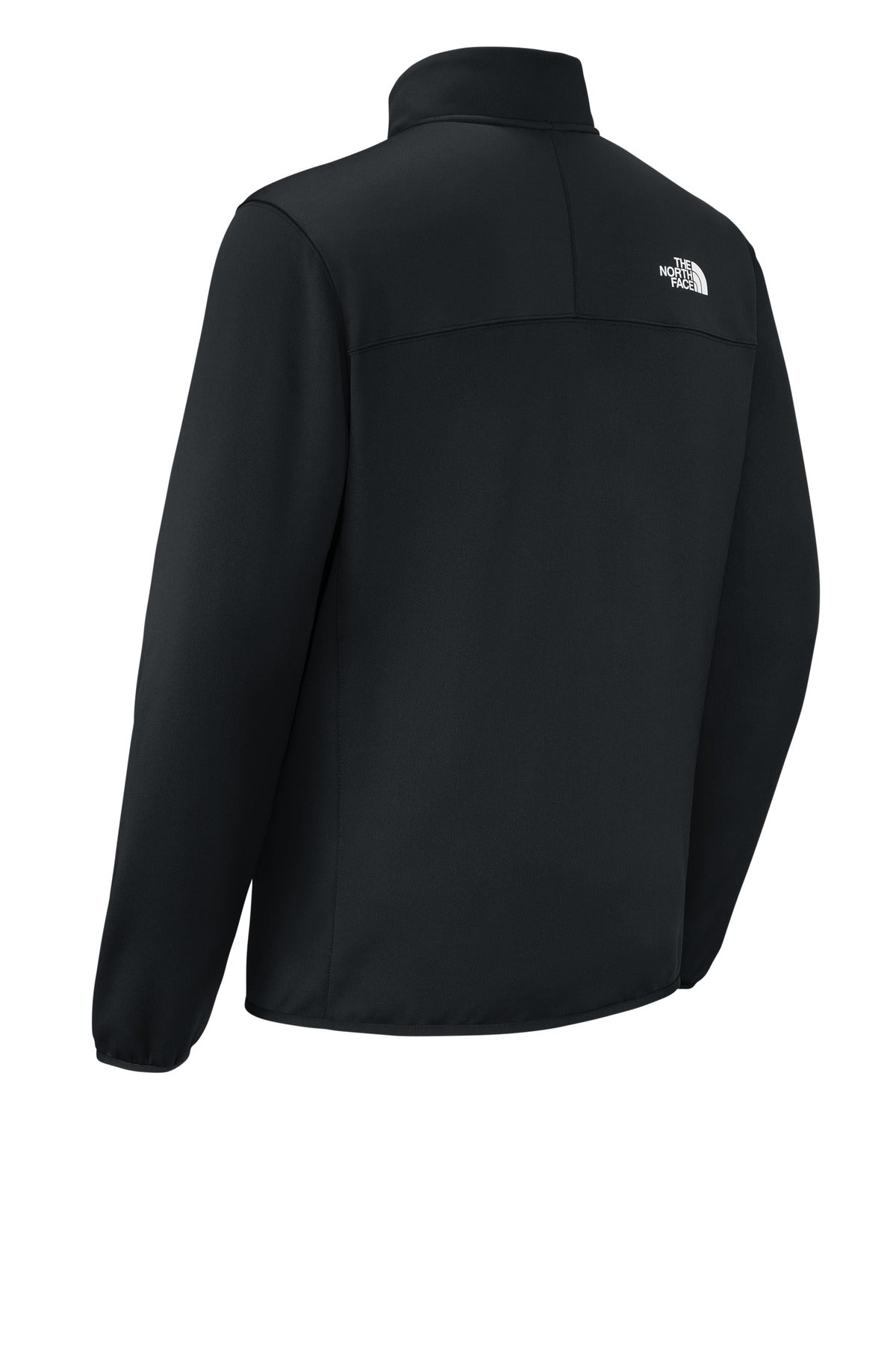 Rear View of TNFBlack The North Face Dove Creek Full-Zip Fleece Jacket NF0A8FQN