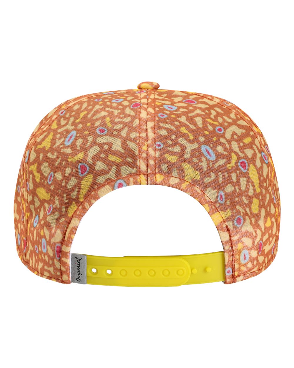 Rear View of Trout Skin The Live Wire Cap - DNA012