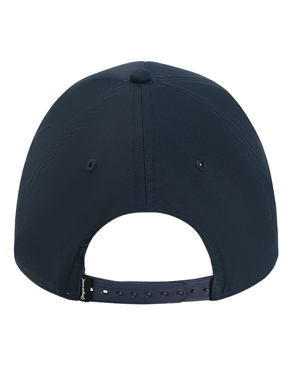 Rear View of True Navy/ White The Corral Women's Cap - L5059