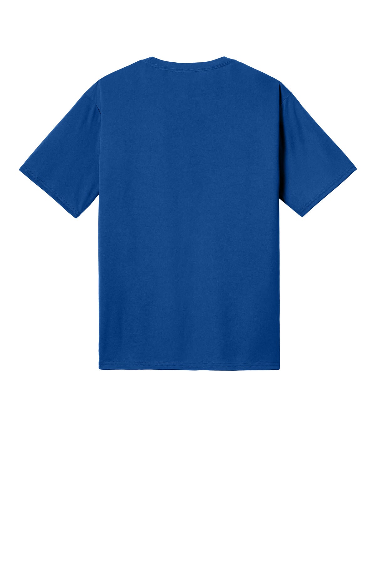 Rear View of TrueRoyal Port & Co PosiPrint Performance Tee PC380DTG