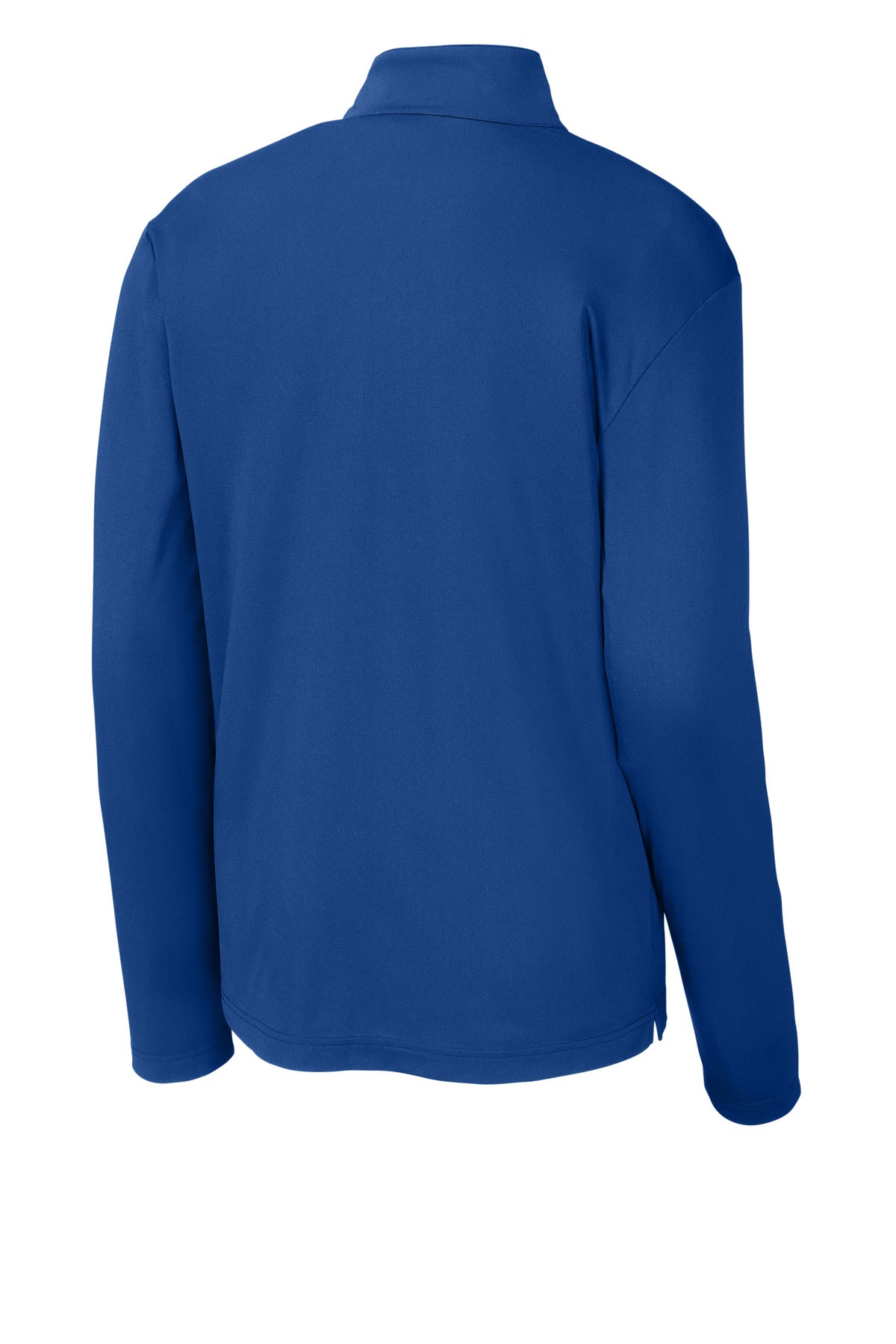 Rear View of TrueRoyal Sport-Tek Micropique Sport-Wick 1/4-Zip ST672