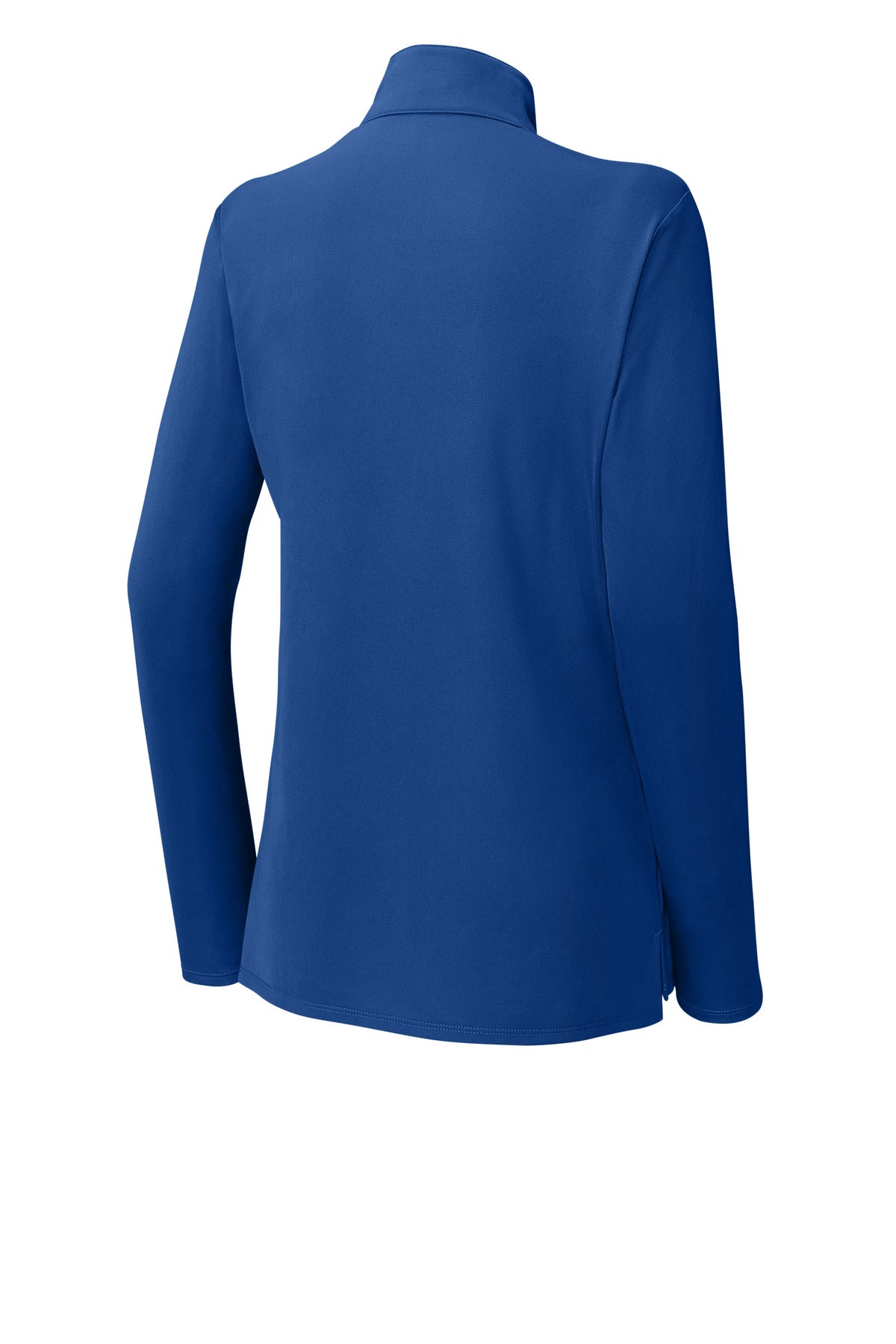 Rear View of TrueRoyal Sport-Tek Women's Micropique Sport-Wick 1/4-Zip LST672