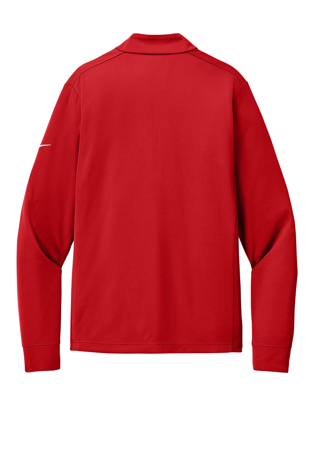 Rear View of UniRed Nike Essential 1/2-Zip Cover-Up NKHM8036