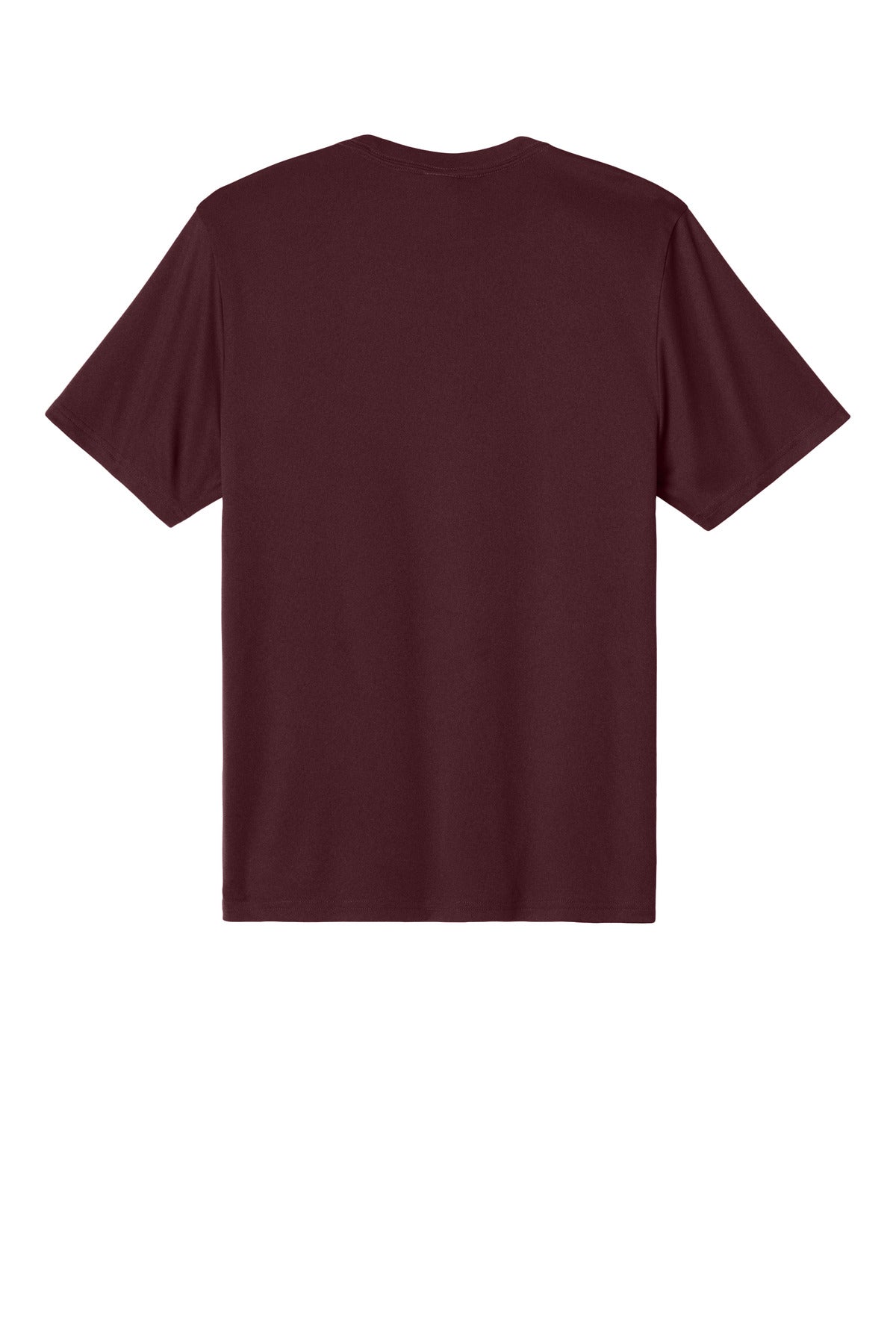 Rear View of VtgAthMarn Port & Co Heather Performance Tee PC390