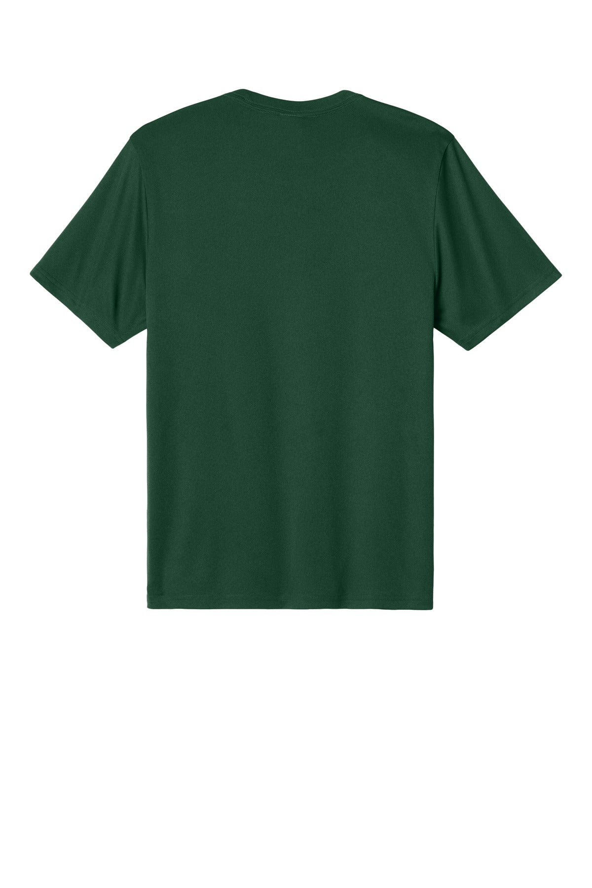 Rear View of VtgForGrn Port & Co Heather Performance Tee PC390