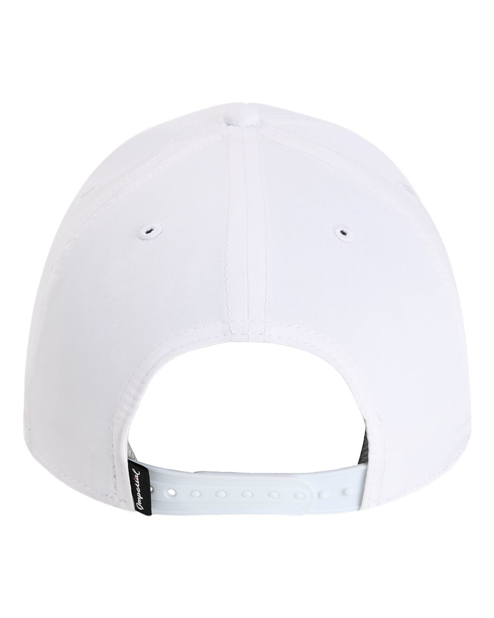 Rear View of White/ Blue/ Red/ White The Wingman Cap - 7054