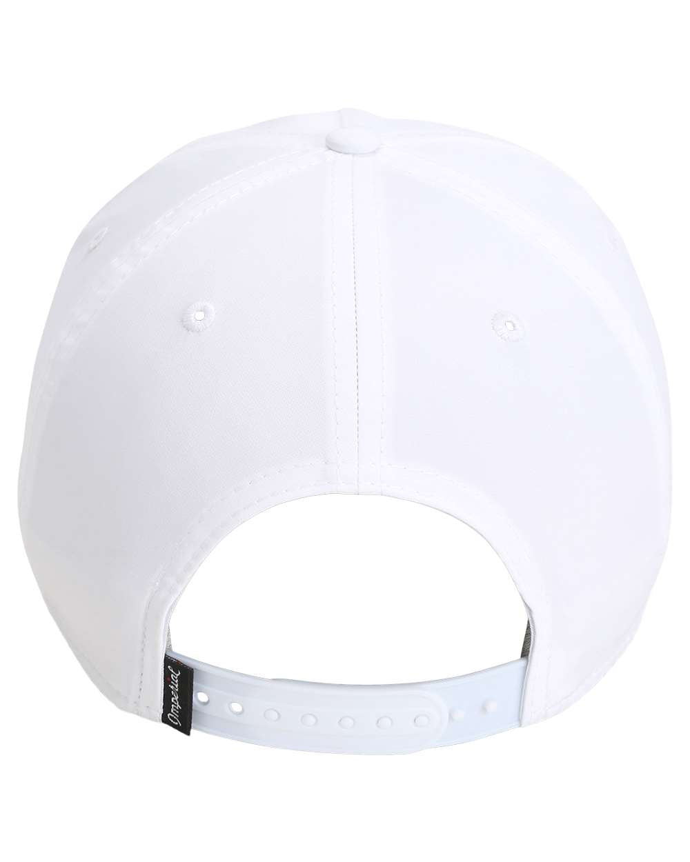 Rear View of White/ Navy-Red The Wrightson Cap - 5054