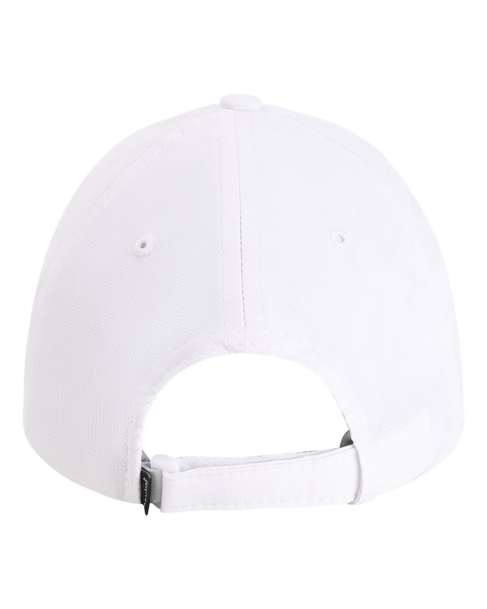 Rear View of White The Original Small Fit Women's Performance Cap - L210P