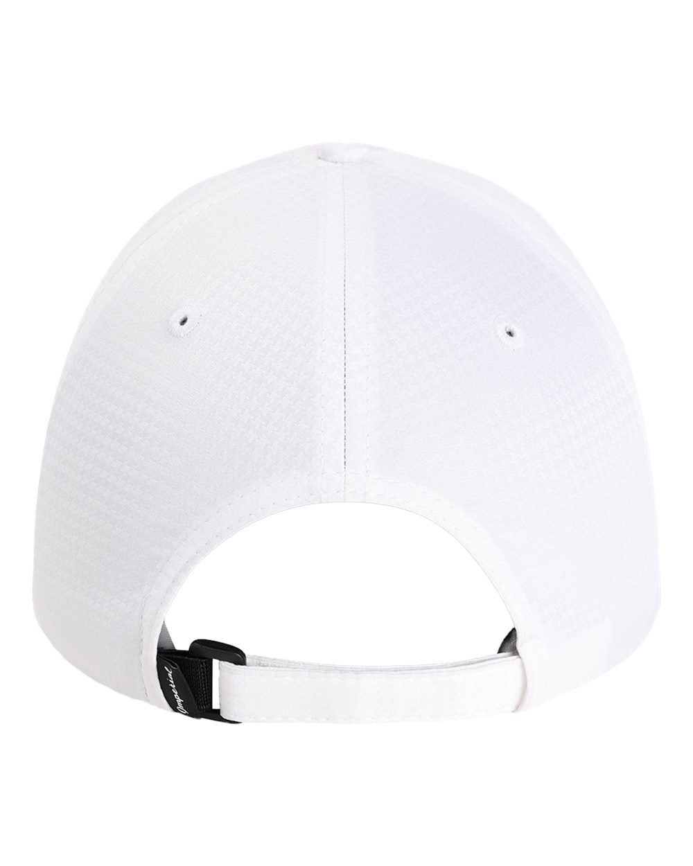 Rear View of White The Sophisticate Cap - X210X