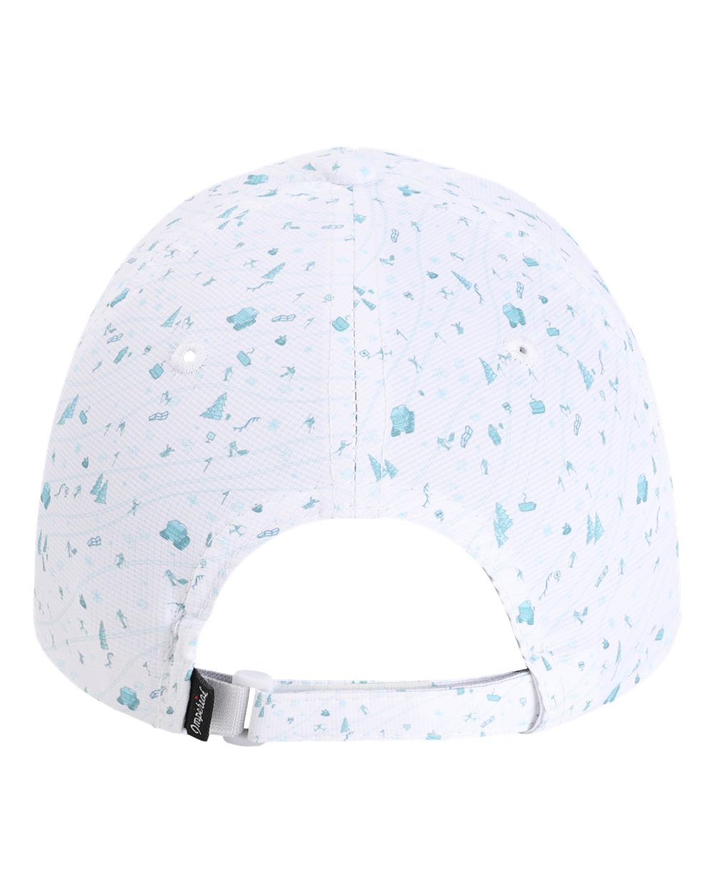 Rear View of Winter Blue Alter Ego Cap - X210R