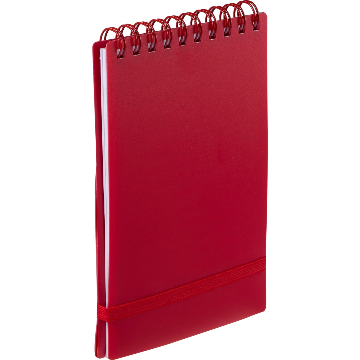 Red 3" x 5" Recycled Stand Up Pocket Jotter plain