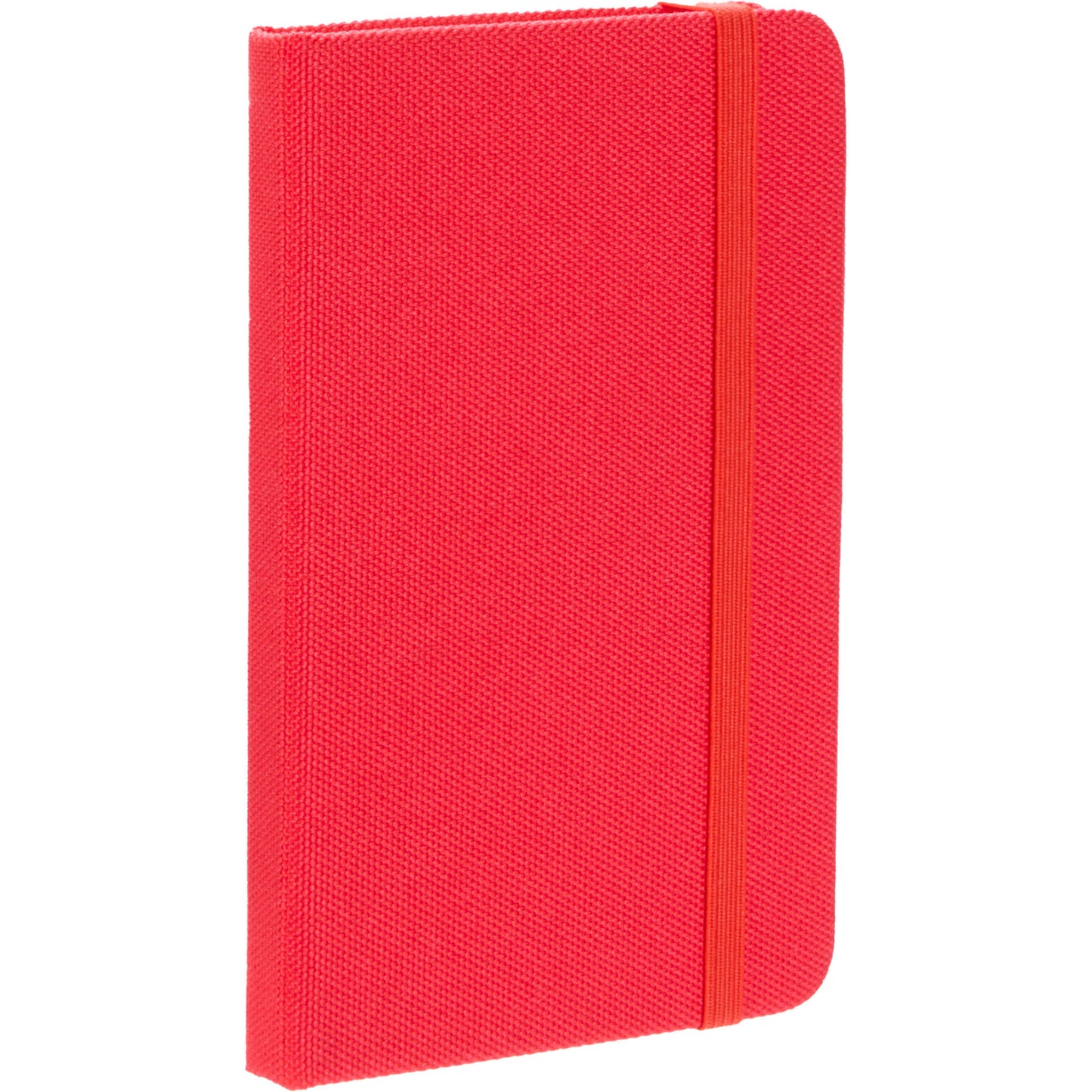 Red 3.5" x 5.5" Recycled PET Pocket Bound Journal plain