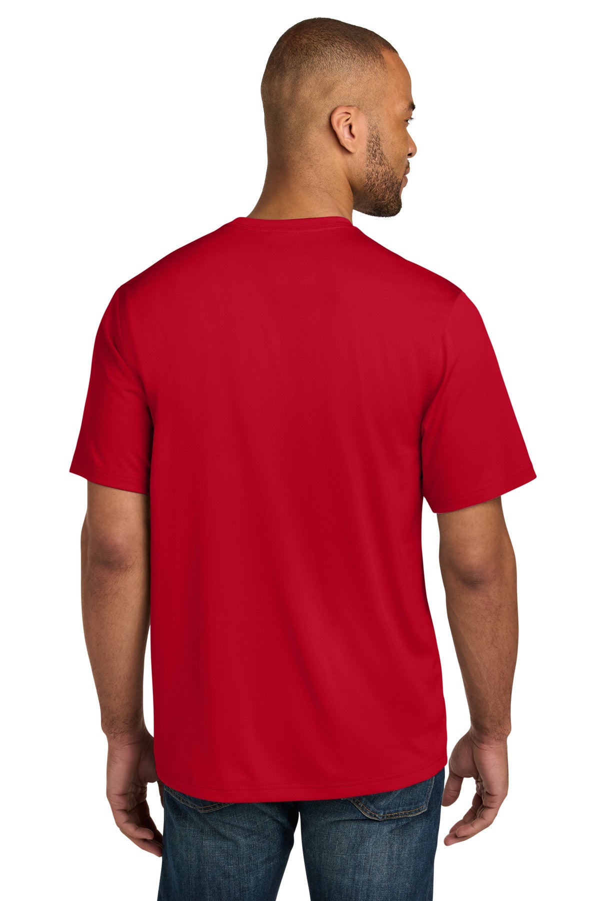 Red CornerStone Workwear Pro Short Sleeve Pocket Tee CS440P