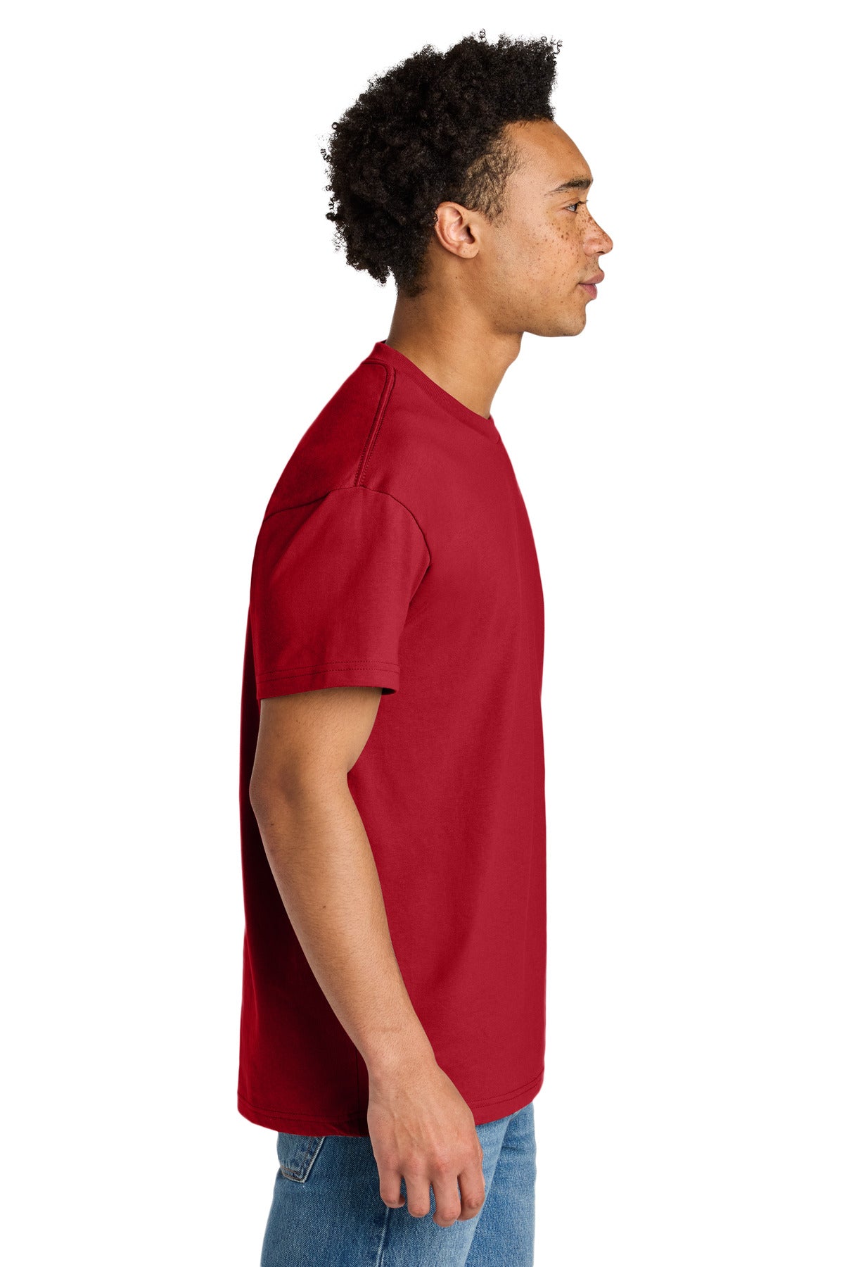 Red Next Level Apparel Heavyweight Tee NL7200