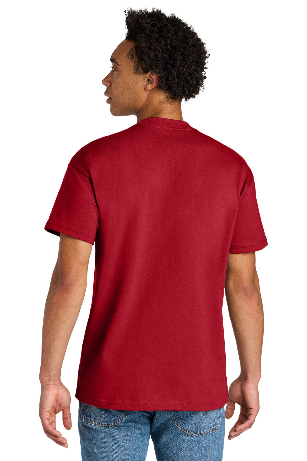 Red Next Level Apparel Heavyweight Tee NL7200