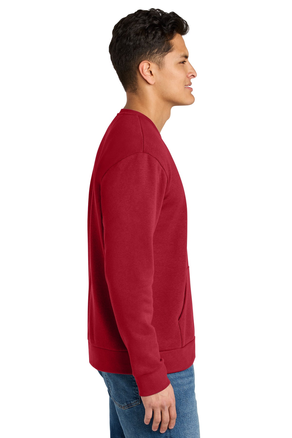 Red Next Level Apparel Santa Barbara Pocket Sweatshirt NL9001