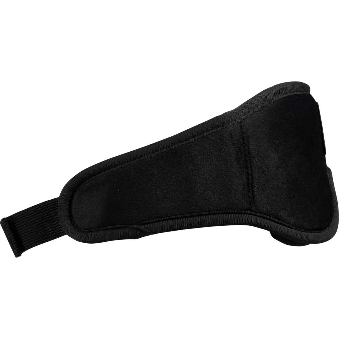 Right View of Black Wellable™ Bluetooth Sleep Mask plain